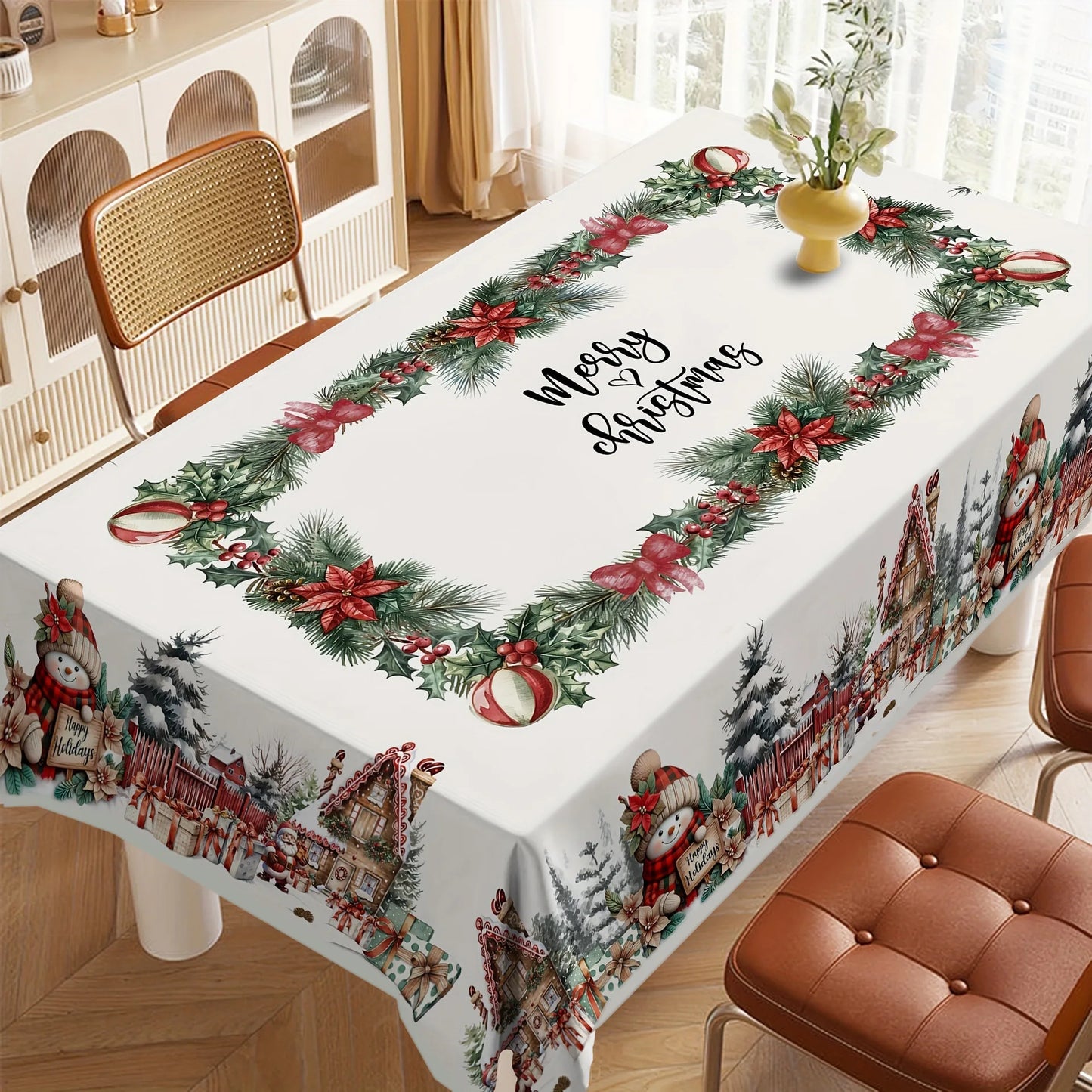 Nappe Rouge de Noël | Festive Premium