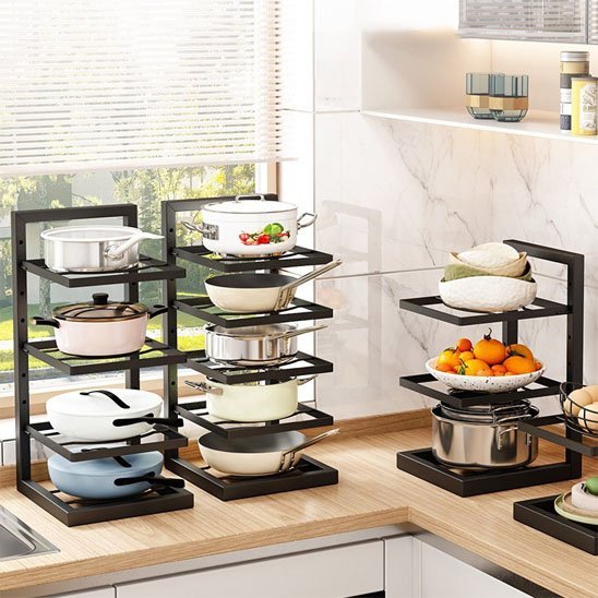 Rangement sous évier ajustable | KitchenOrg