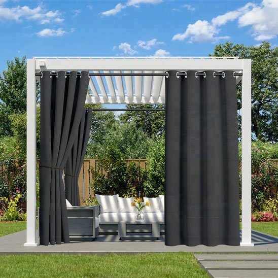 Rideaux extérieur imperméable