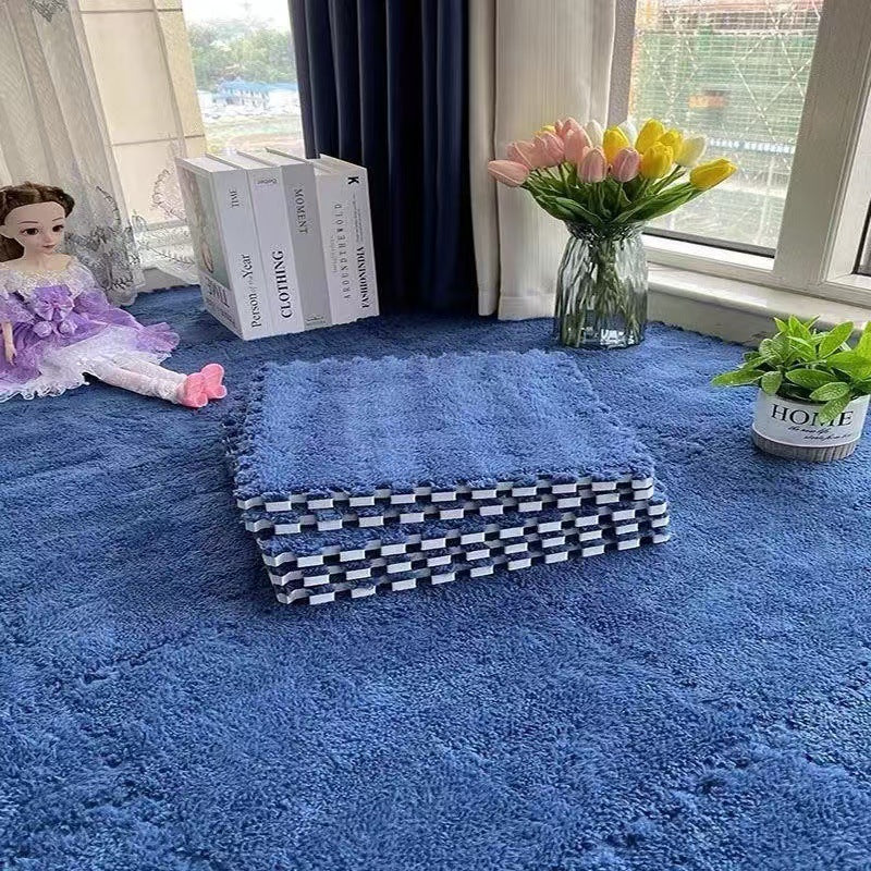 Tapis de jeu en peluche douce pour enfants