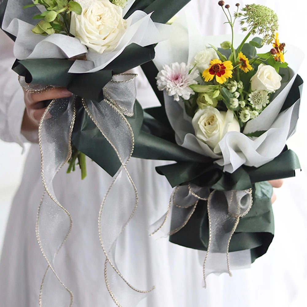 Ruban en Organza filaire transparent