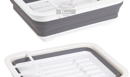 Égouttoir à vaisselle pliable