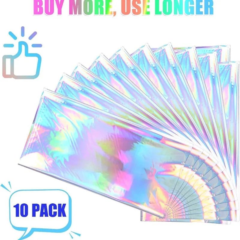 Table nappe anniversaire holographique brillante