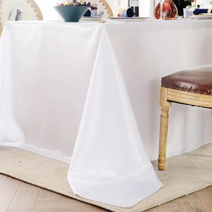 Nappe rectangulaire en Satin pour mariage