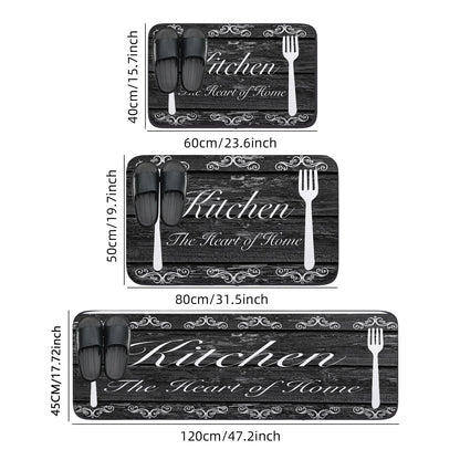 Tapis de cuisine  lavable, antidérapant