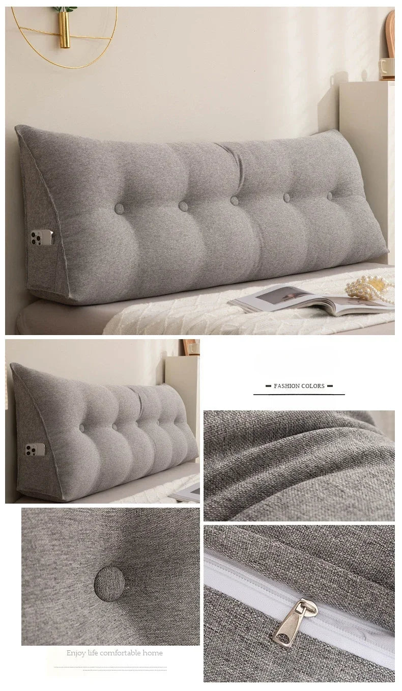 Coussin de tête de lit européen