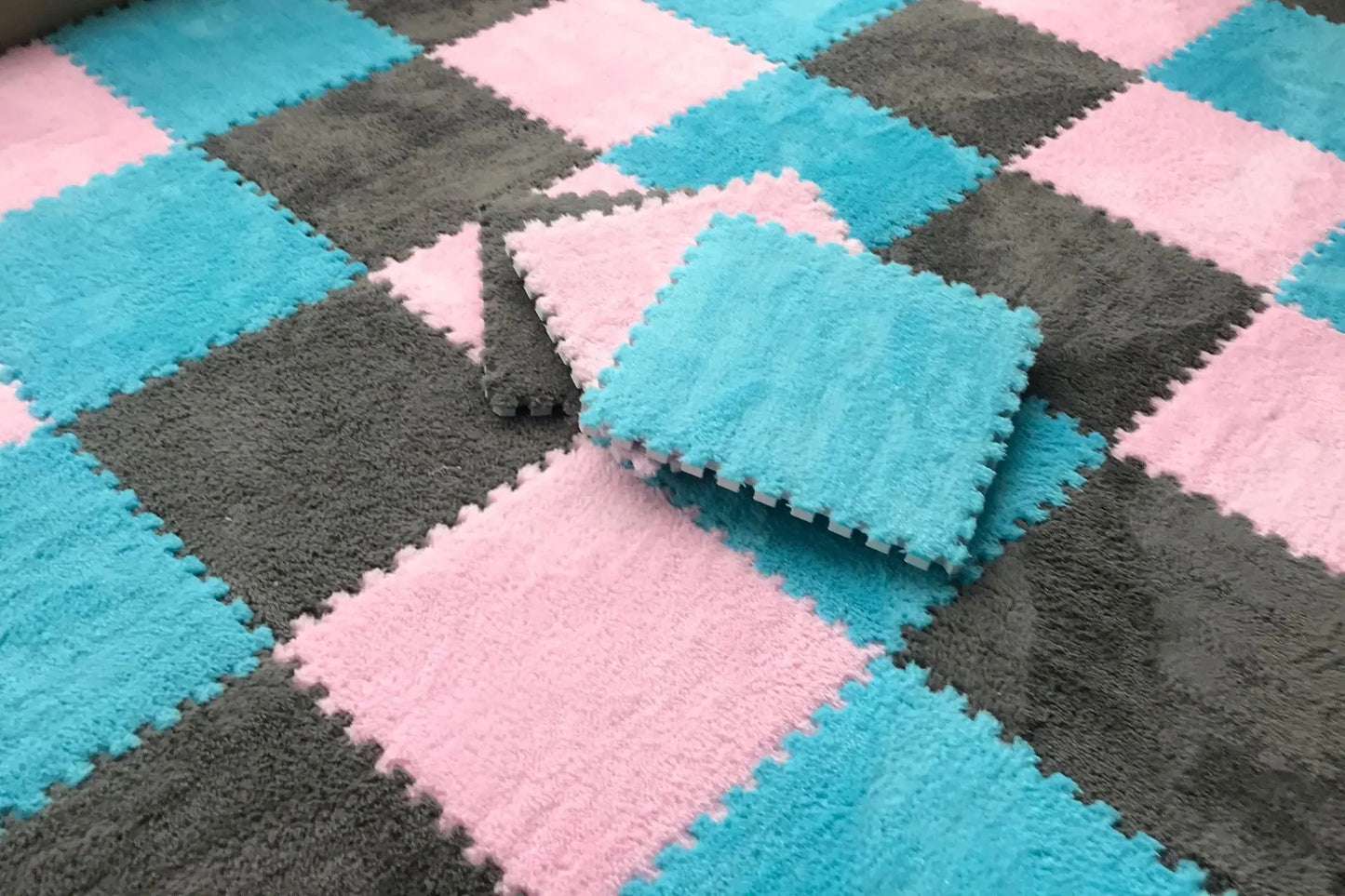 Polymère de jeu en peluche douce pour enfants, tapis de puzzle en mousse brûleur, jouets pour bébé, garder au chaud dans la chambre.
