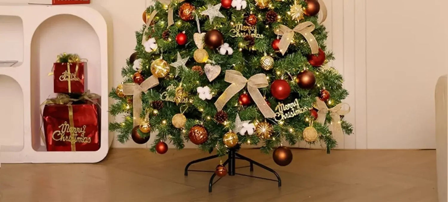 Grand arbre de noël, décoration haut de gamme pour la maison | Premium