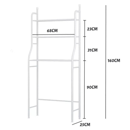 Étagères pour Machine à laver, 3 Niveaux Sans Perçage | Premium