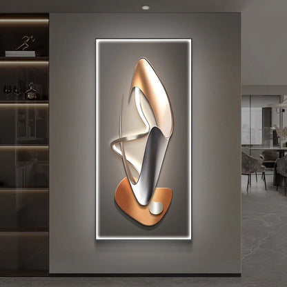 Lampe murale d'entrée, foyer, décoration, peinture, salon, couloir, lumières LED,