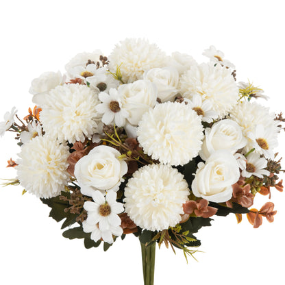 Roses artificielles en soie, fleurs artificielles, pour mariage,