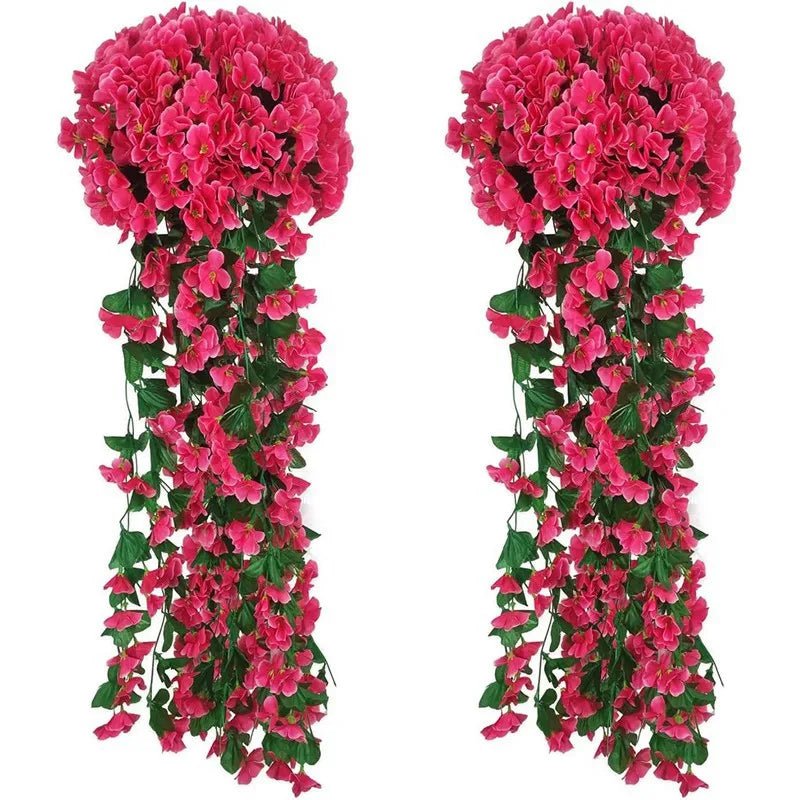 Fleurs artificielles longues Roses de vigne, décoration de maison,