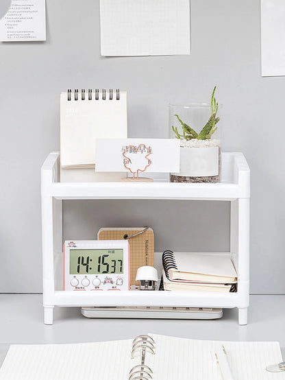 Support de rangement de bureau Double | OrganizeMax