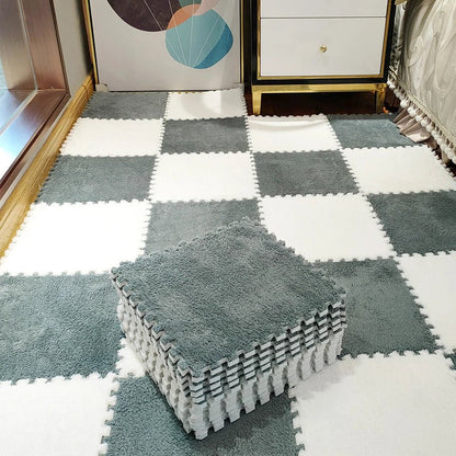 Polymère de jeu en peluche douce pour enfants, tapis de puzzle en mousse brûleur, jouets pour bébé, garder au chaud dans la chambre.