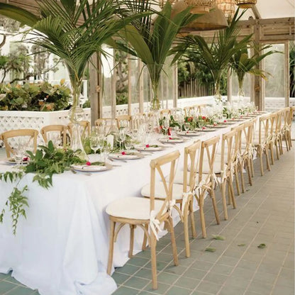 Nappe blanche imperméable et anti-rayures en Polyester,