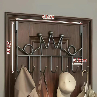 Crochet de rangement mural multifonction adhésif