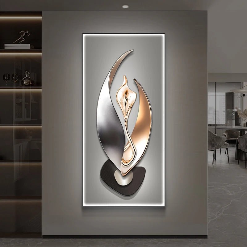 Lampe murale d'entrée, foyer, décoration, peinture, salon, couloir, lumières LED,