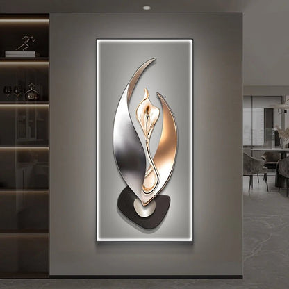 Lampe murale d'entrée, foyer, décoration, peinture, salon, couloir, lumières LED,