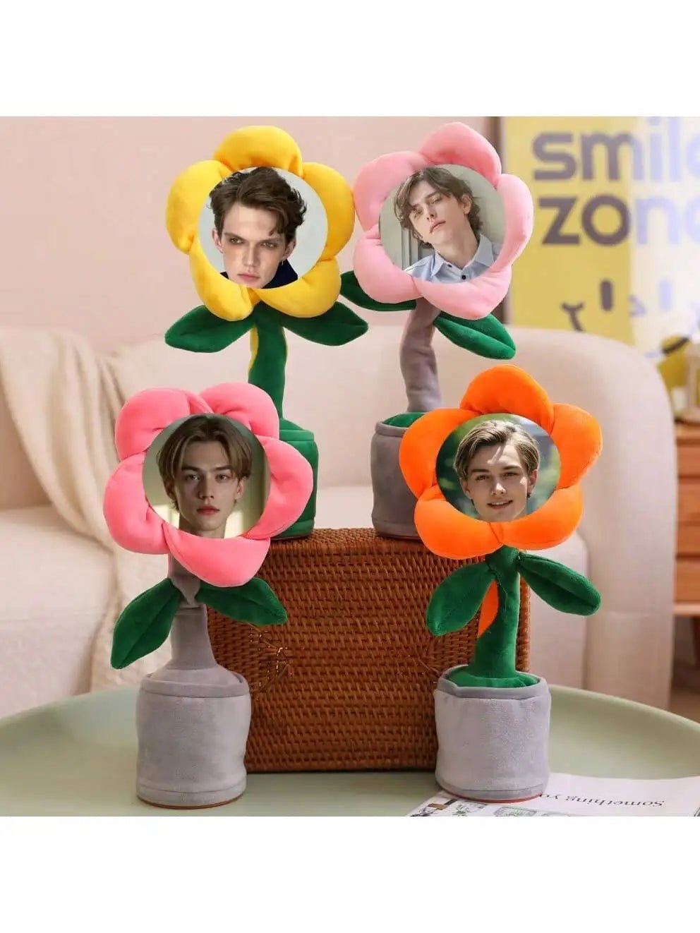 Décoration en forme de fleur