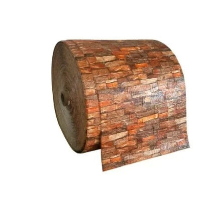 Papier Peint Autocollant 3D en Brique Souple 70cm x 2m, Rouleau Adhésif décoration Maison