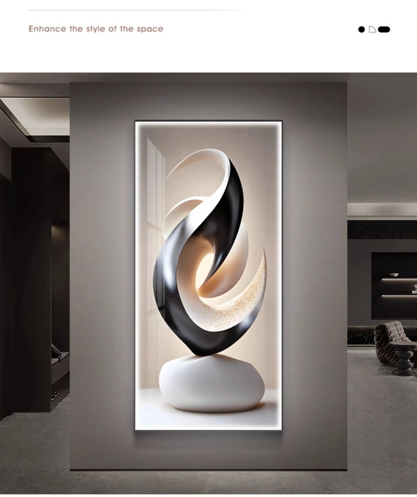 Lampe murale d'entrée, foyer, décoration, peinture, salon, couloir, lumières LED,