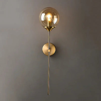 Boule de verre moderne pendentif LED |