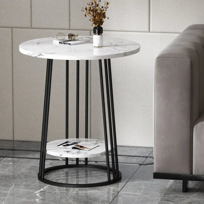 Tables de chevet balcon à thé ronde