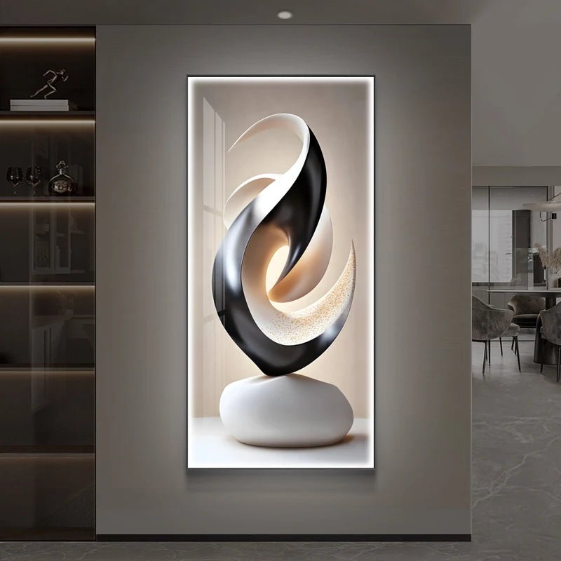 Lampe murale d'entrée, foyer, décoration, peinture, salon, couloir, lumières LED,