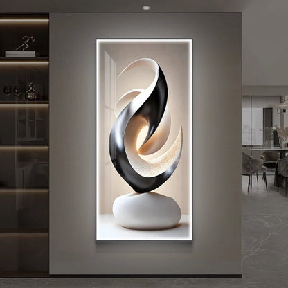 Lampe murale d'entrée, foyer, décoration, peinture, salon, couloir, lumières LED,