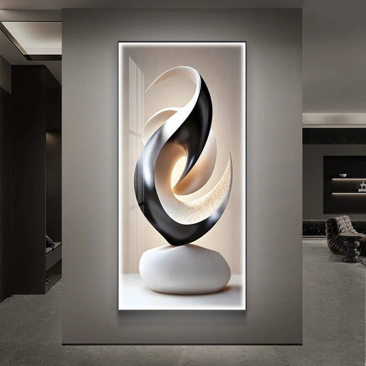 Lampe murale d'entrée, foyer, décoration, peinture, salon, couloir, lumières LED,