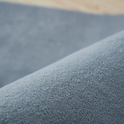 tapis en velours de corail de couleur unie, confortable et doux, pour salon, chambre à coucher,