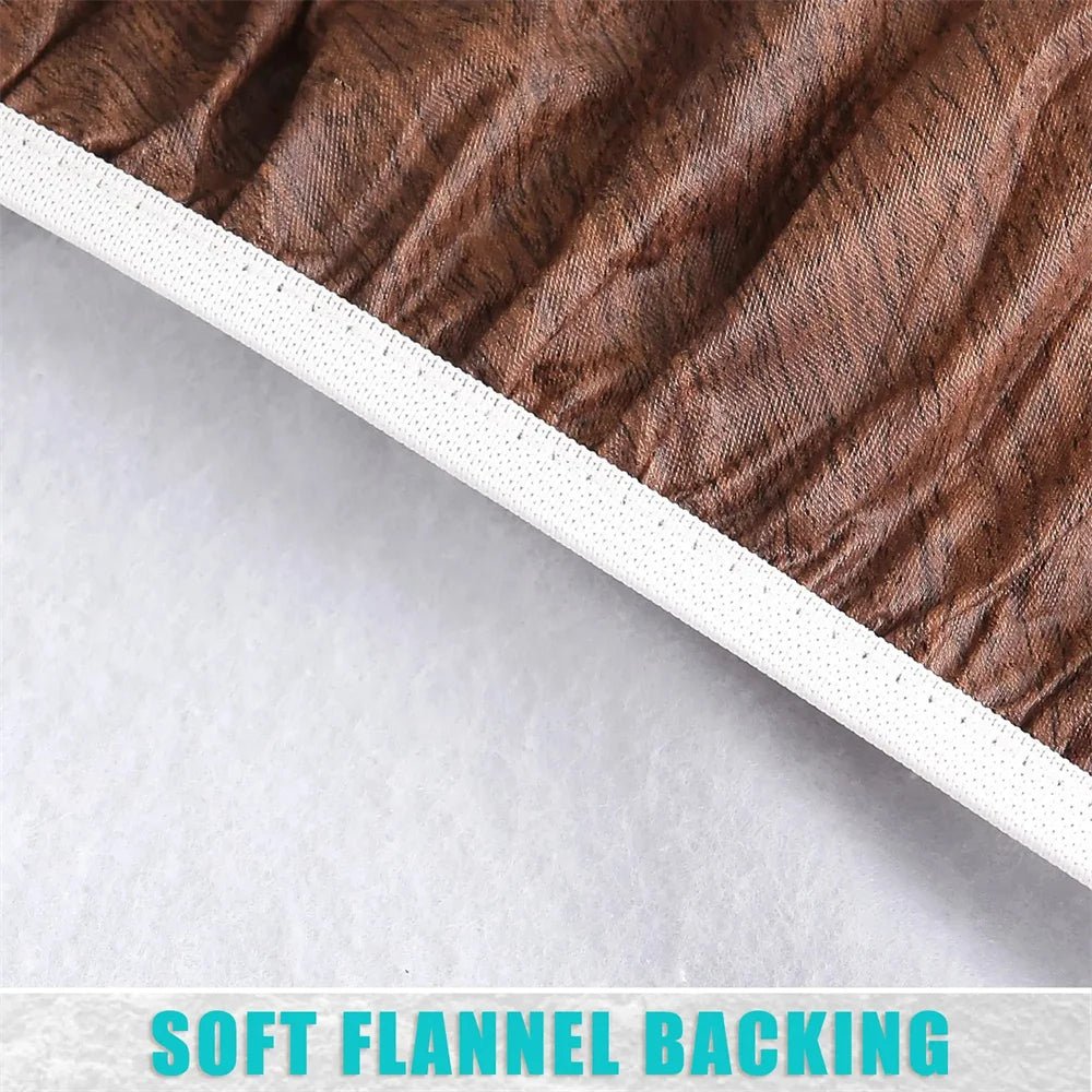 Nappe de Table Ronde Imperméable en Vinyle Olanly