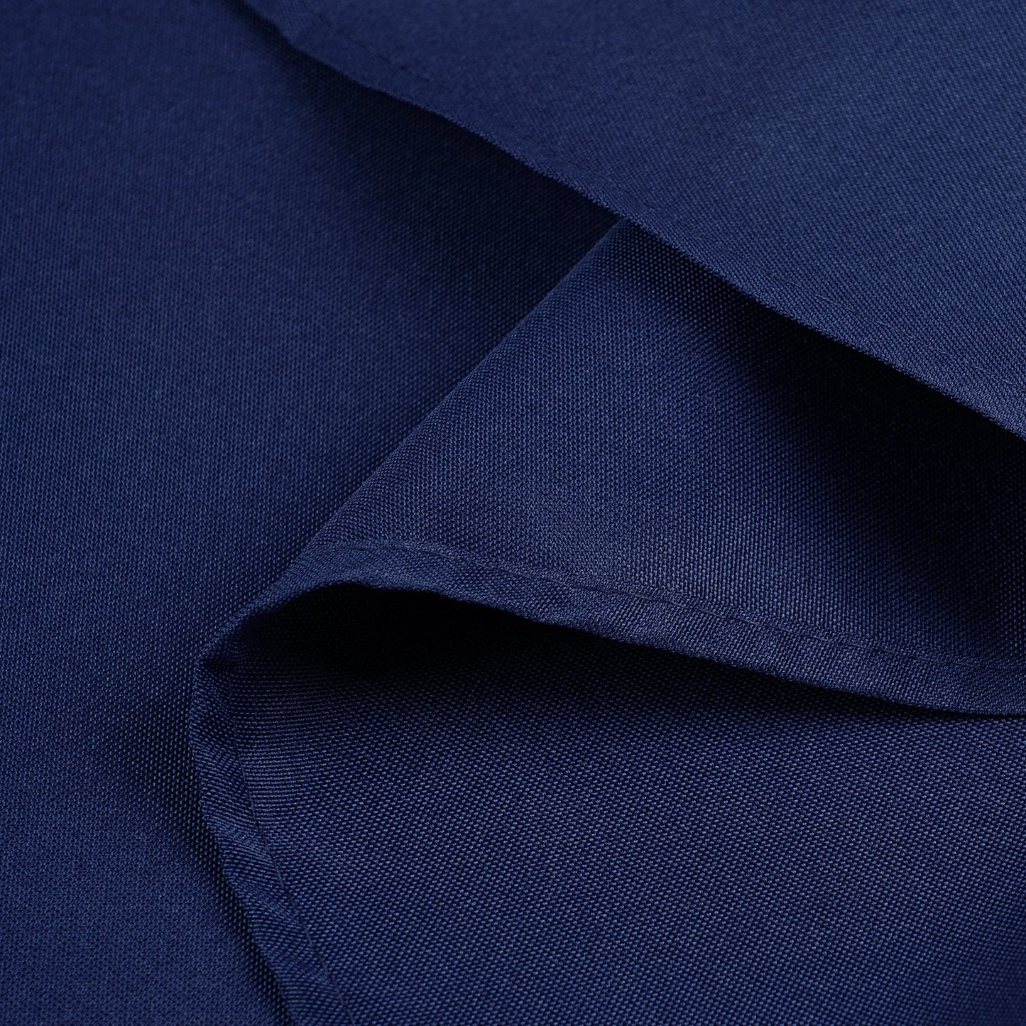 Nappe ronde de couleur Pure | Élégance Anti-taches