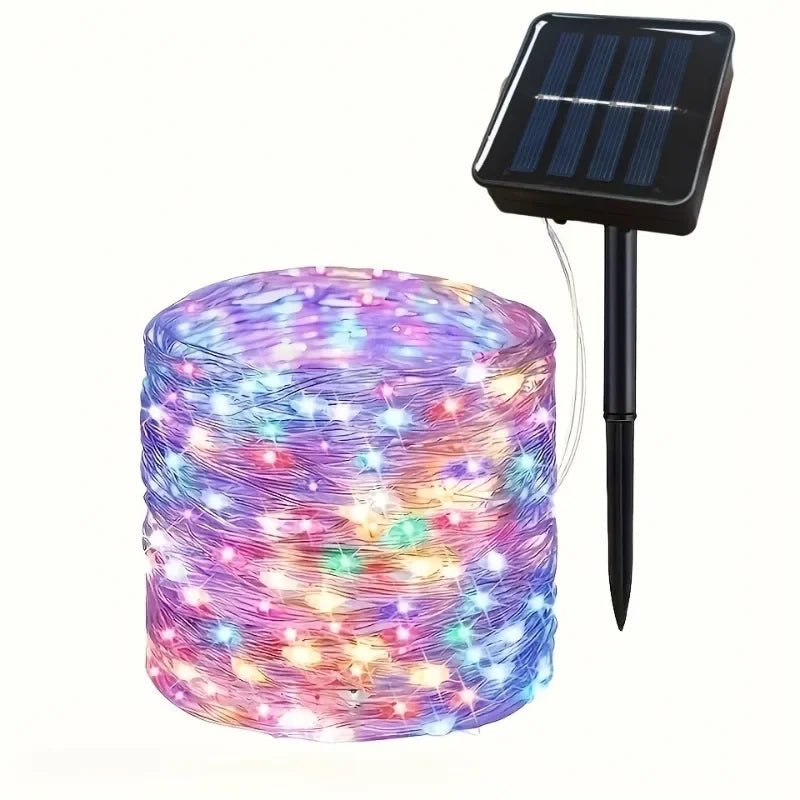 Guirlande solaire de vigne LED lumières de noël solaires | Écobrillance