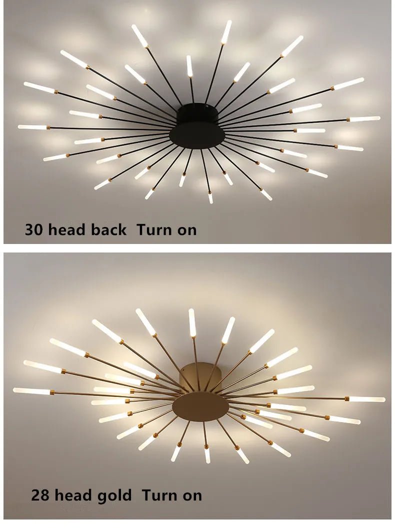 LED lustre design plafonnier | Nordique