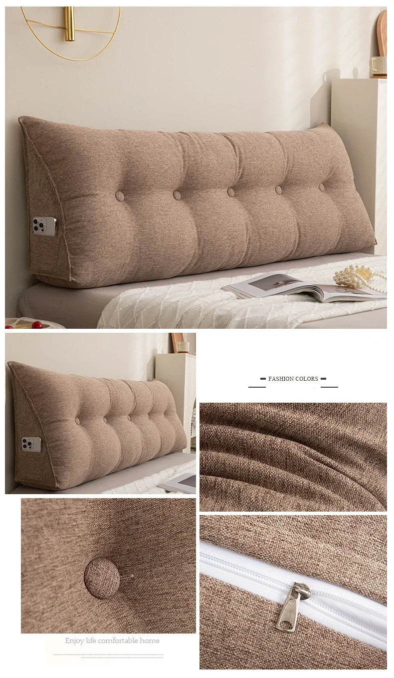 Coussin de tête de lit européen