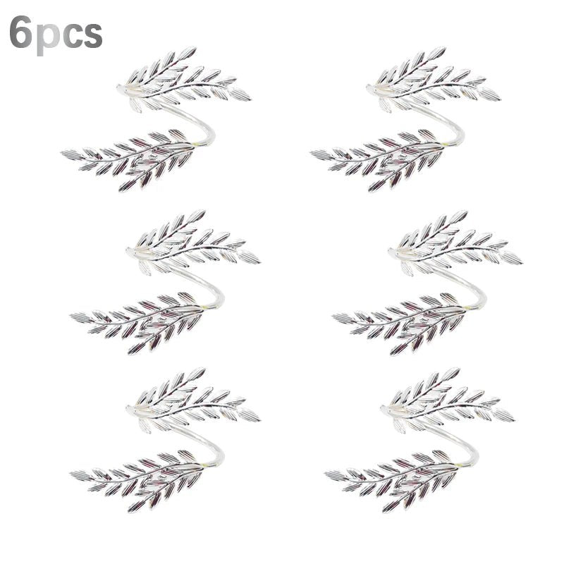 Ronds de Serviette en Blé localité, Porte-Serviette en Métal