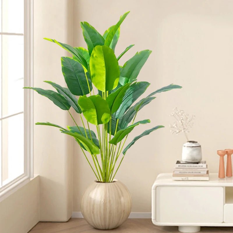 Plantes artificielles grand palmier tropical
