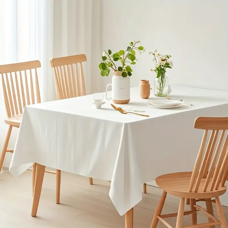 Nappe blanche imperméable et anti-rayures en Polyester,