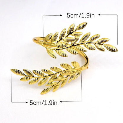 Ronds de Serviette en Blé localité, Porte-Serviette en Métal