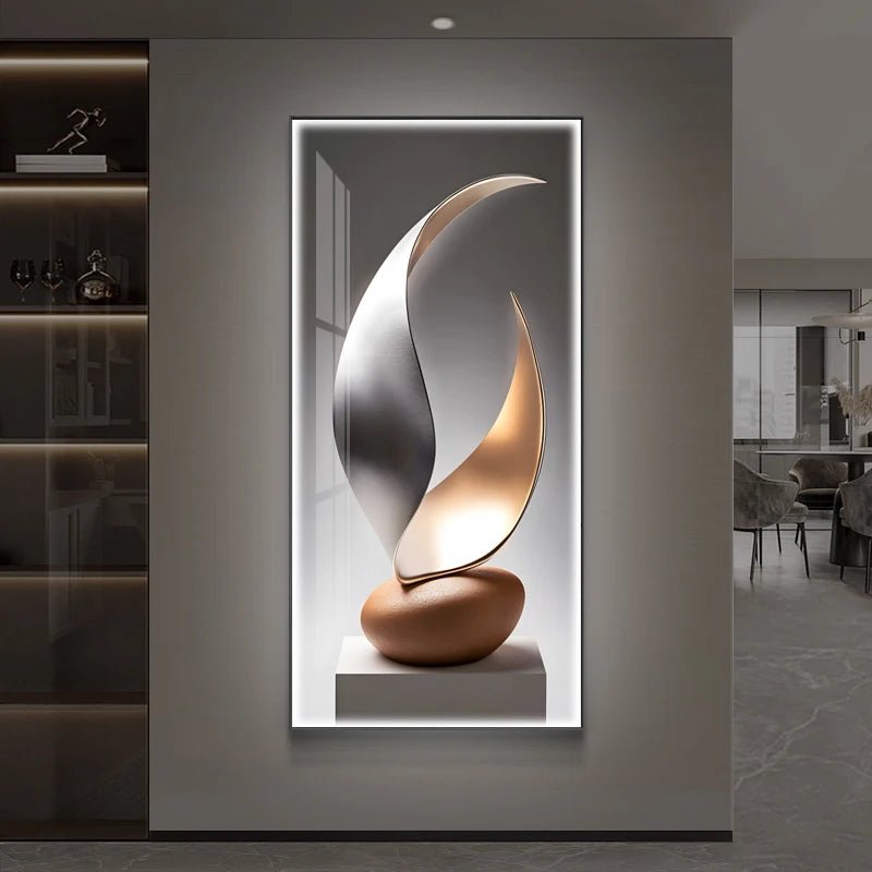 Lampe murale d'entrée, foyer, décoration, peinture, salon, couloir, lumières LED,