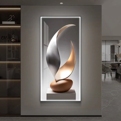 Lampe murale d'entrée, foyer, décoration, peinture, salon, couloir, lumières LED,