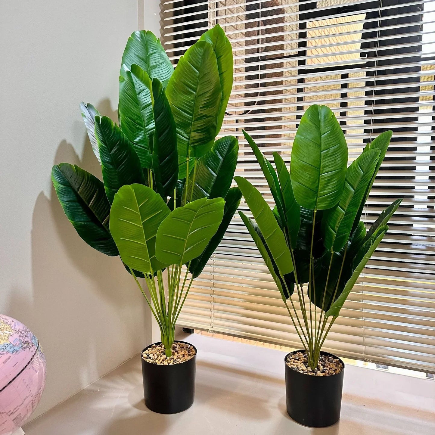 18 feuilles plantes artificielles grand palmier Tropical