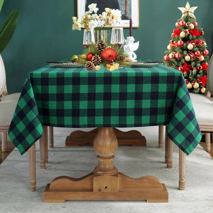 Nappe à carreaux de Noël épaisse et durable