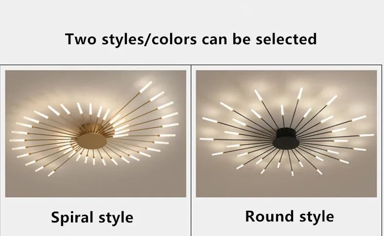 LED lustre design plafonnier | Nordique