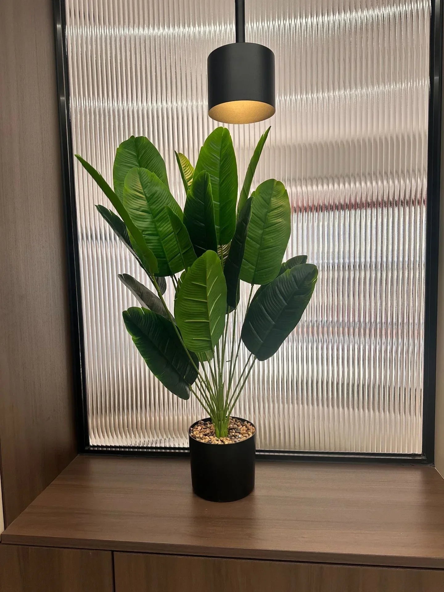 18 feuilles plantes artificielles grand palmier Tropical