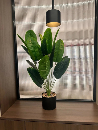 18 feuilles plantes artificielles grand palmier Tropical