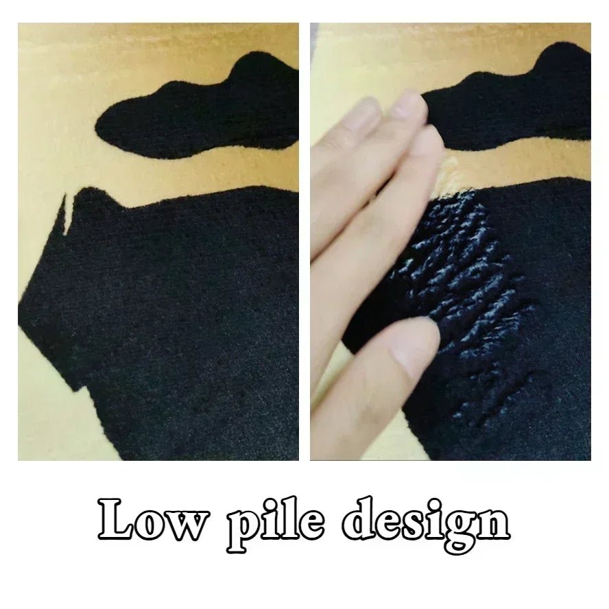 Tapis ovales de style moderne pour salon,