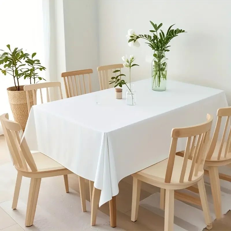 Nappe blanche imperméable et anti-rayures en Polyester,