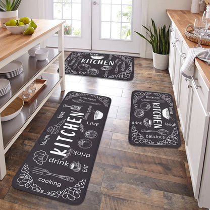Tapis de cuisine  lavable, antidérapant